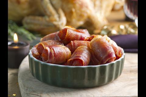 Pancetta and Chorizo Pigs in Blankets